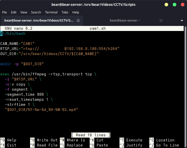 Initial script without cleanup after 7days